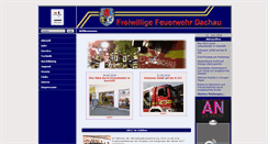 Desktop Screenshot of feuerwehr-dachau.de