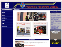 Tablet Screenshot of feuerwehr-dachau.de